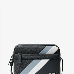 Túi Nam Michael Kors Đeo Chéo Cooper Logo and Striped Crossbody Bag