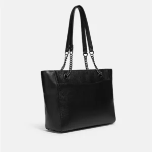 Túi Coach Tote Laptop C8147 Cammie Chain Tote Black Large