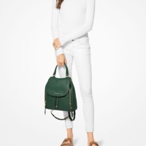 Balo Michael Kors hàng hiệu  30F6GVBB3L-VIV LG BACKPACK LEATHER-MOSS