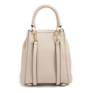 Balo Michael Kors hàng hiệu mini 30H9GVBB0L- VIV XS CONV BKPK LEATHER - LGHT SAND,balo MK mini hang hieu mau trang nga, balo michael kors chinh hang deo cheo, balo MK hang hieu mau trang danh cho nu, balo Michael Kors chinh hang authentic