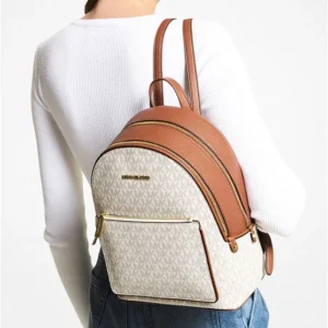 Balo Michael Kors 35T1G4AB2B Adina Medium Backpack Vanilla