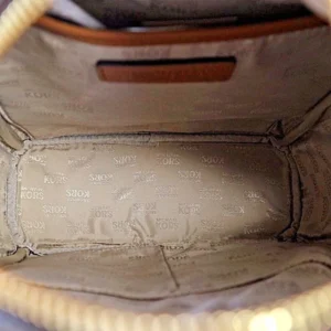 Balo Michael Kors cho nữ chính hãng USA Abbey Studded Brown backpack,  balo MK hàng hiệu chính hãng màu nâu, balo MK hàng hiệu du lịch, balo MK authentic màu nâu giành cho nữ, balo michael kors hàng hiệu size trung màu nâu, balo michael kors chính hãng cô