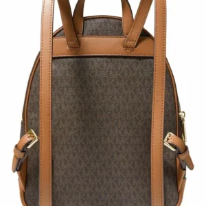 Balo Michael Kors Nữ Size Medium 30H1GBNB2B Brooklyn Brown logo Backpack
