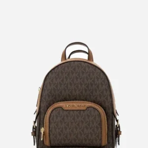 Balo Michael Kors 35T2G8TB1B Jaycee XS Conv Zip Backpack Brown