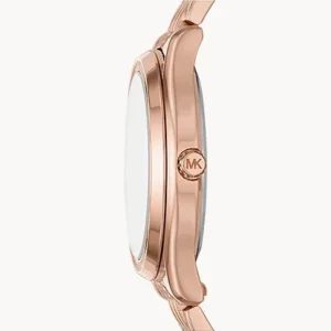 Đồng hồ Michael Kors MK7085 Women's Mindy Three Hand Rose Gold Tone Stainless Steel Watch