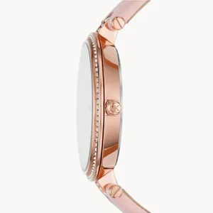 Đồng hồ Michael Kors MK7171 Anabeth Three-Hand Pink Leather Watch