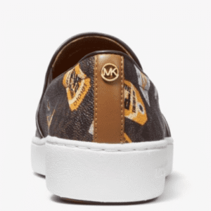 Giày Michael Kors 43T0KTFP3B Keaton Slip On Mk Sig Semi Tag Print