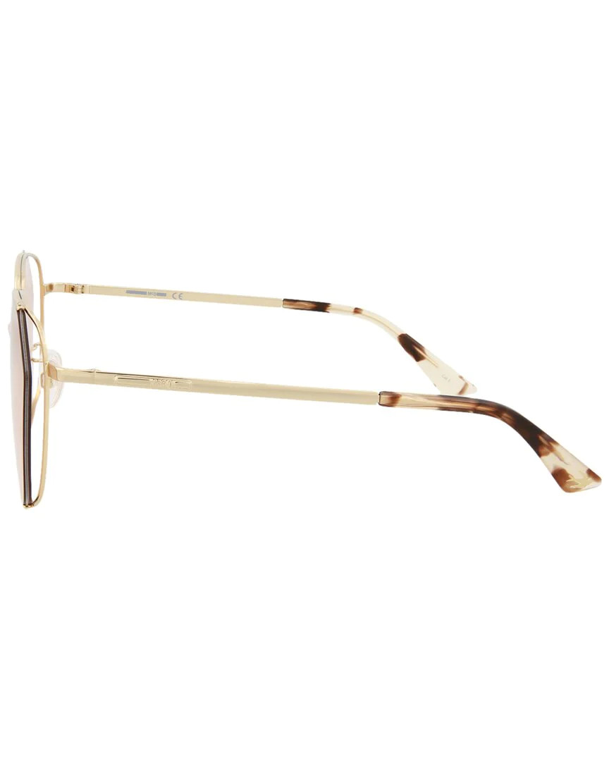 Mắt Kính Alexander Mcqueen MQ0287SA 003 - Gold-Gold-Orange