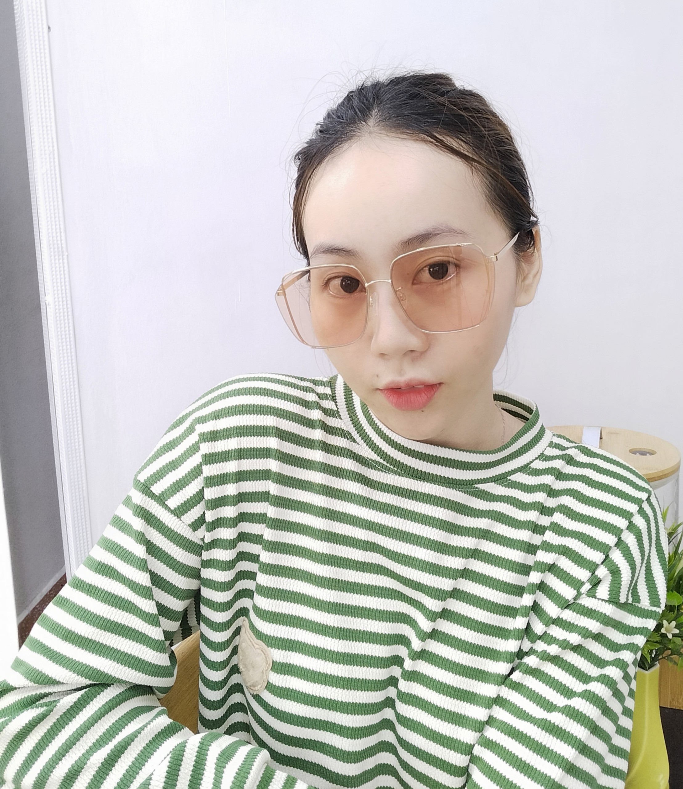 Mắt Kính Alexander Mcqueen MQ0287SA 003 - Gold-Gold-Orange