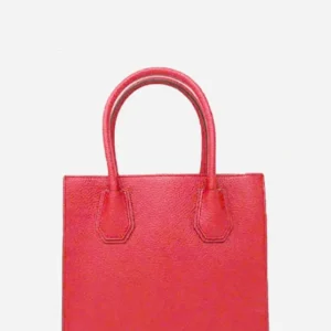 Túi Đeo Chéo Michael Kors Mercer Handbag Pebble Leather Bright Red Small