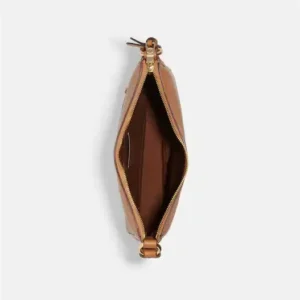 Túi Xách Coach Màu Nâu Đeo Chéo C1648 Pebbed Leather Ellie File Brown