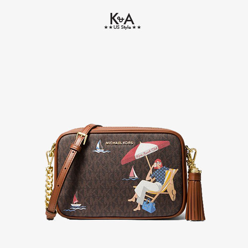 Túi Michael Kors  32S1GJ6M2Y Jet Set Medium Camera Bag