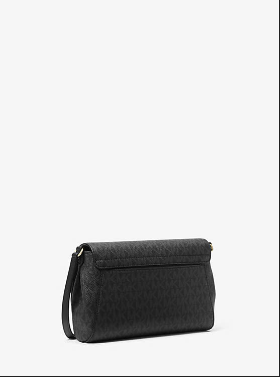 Túi Michael Kors 35H8GTTC6B Jet Set Travel Md Conv Pouchette Black