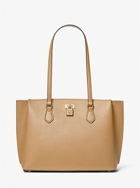 Túi Michael Kors Màu Nâu Ruby Large Saffiano Leather Tote Bag