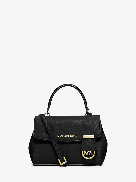 Túi Michael Kors Ava Extra-Small Saffiano Leather Crossbody Bag Balck