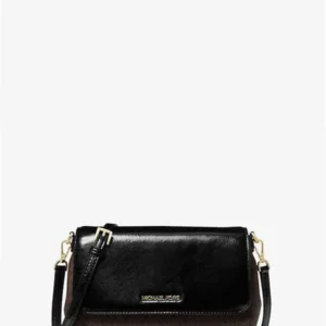 Túi Michael Kors 35H3GTTU2B Jet Set Medium Signature Logo and Patent Convertible Crossbody Bag