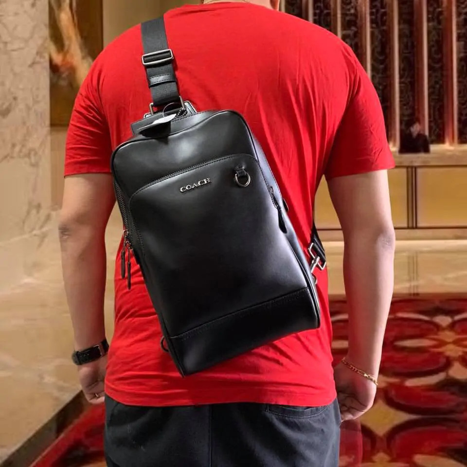 Túi xách Coach nam đeo chéo 89934 Graham Pack