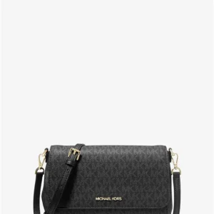 Túi Xách Michael Kors Màu Đen Đeo Chéo 35H8GTTC6B Jet set Item MD CONV Pouchette Black