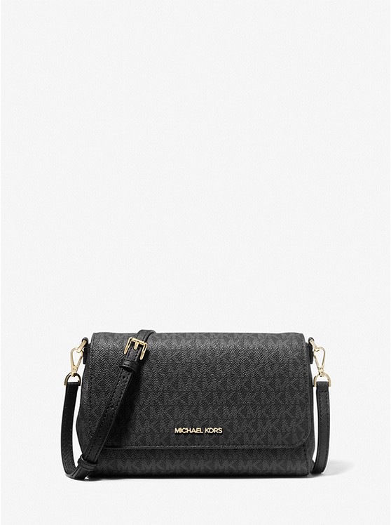 Túi Xách Michael Kors Màu Đen Đeo Chéo 35H8GTTC6B Jet set Item MD CONV Pouchette Black