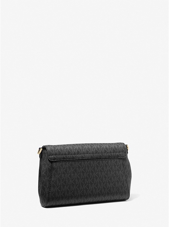Túi Xách Michael Kors Màu Đen Đeo Chéo 35H8GTTC6B Jet set Item MD CONV Pouchette Black