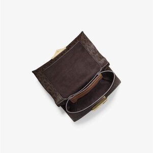 Túi xách Michael Kors hàng hiệu nữ Cece Mini Brown Xs Chain Xbody Bag, túi xách Michael Kors hàng hiệu nữ, túi xách Mk mini màu nâu, túi xách MK đeo chéo màu nâu, giỏ xách Michael Kors mini đeo chéo, giỏ xách Michael Kors hàng hiệu authentic 100%