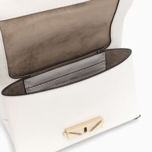 Túi xách Michael Kors hàng hiệu nữ Cece Mini Optic White Xs Chain Xbody Bag, túi xách Michael Kors hàng hiệu nữ, túi xách Mk mini màu trắng, túi xách MK đeo chéo màu trắng, giỏ xách Michael Kors mini đeo chéo