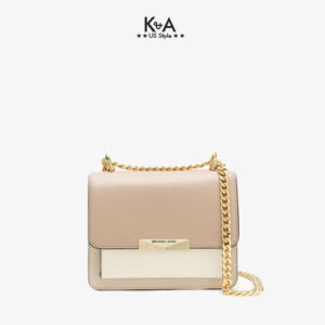 Túi xách Michael Kors hàng hiệu authentic Jade XS Suggest Crossbody Bag, túi xách MK nữ đeo chéo màu trắng, túi xách MK chính hãng dự tiệc giành cho nữ, túi xách michael kors nữ đeo chéo sành điệu, túi xách MK đeo vai màu trắng