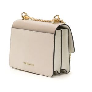 Túi xách Michael Kors hàng hiệu authentic Jade XS Suggest Crossbody Bag, túi xách MK nữ đeo chéo màu trắng, túi xách MK chính hãng dự tiệc giành cho nữ, túi xách michael kors nữ đeo chéo sành điệu, túi xách MK đeo vai màu trắng