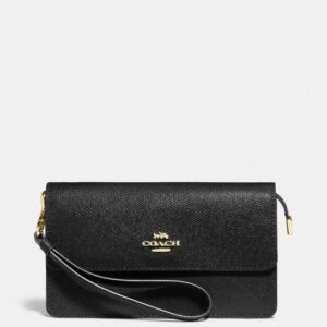 Ví cầm tay hàng hiệu Coach 10011249JAX-F73793-CSGRN FLDVR WRL - black