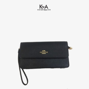 Ví cầm tay hàng hiệu Coach 10011249JAX-F73793-CSGRN FLDVR WRL - black