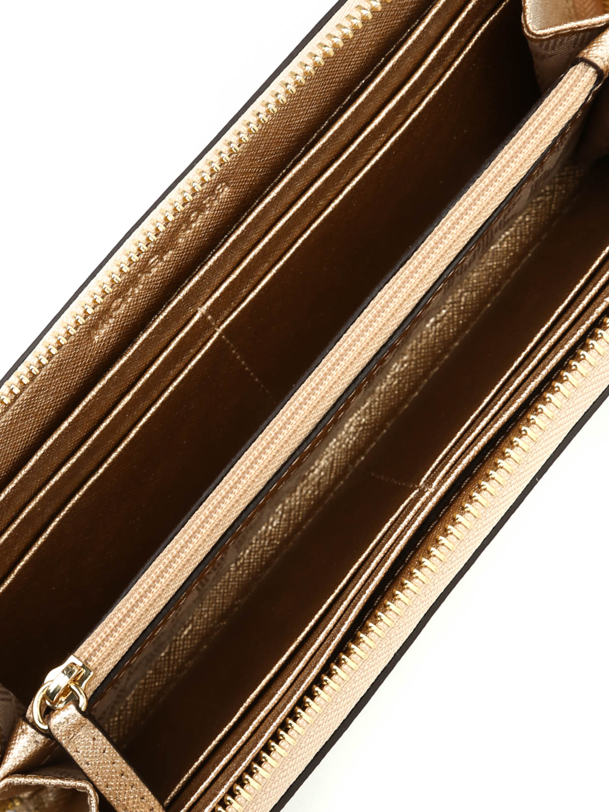 Ví Michael Kors 35F8GTVZ3B Jet Set Travel There Qtr Zip Vanilla