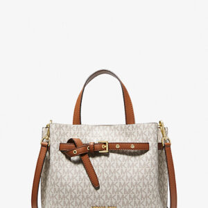 Túi Michael Kors  35H0GU5S1B EMILIA SATCHEL VANILLA -