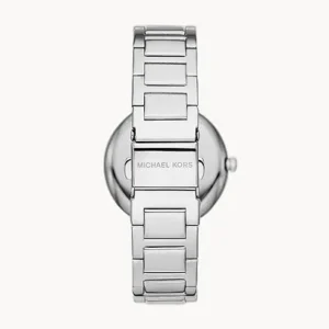 Đồng hồ Michael Kors MK1033 Stainless Steel Watch and Bracelet Gift Set