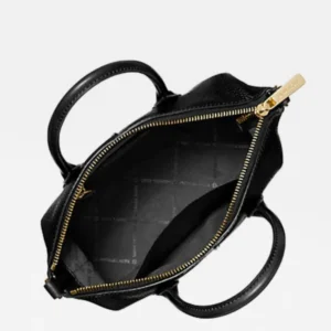 Túi Michael Kors Hyde 35S4G4 FS3L Lg Satchel Leather Black