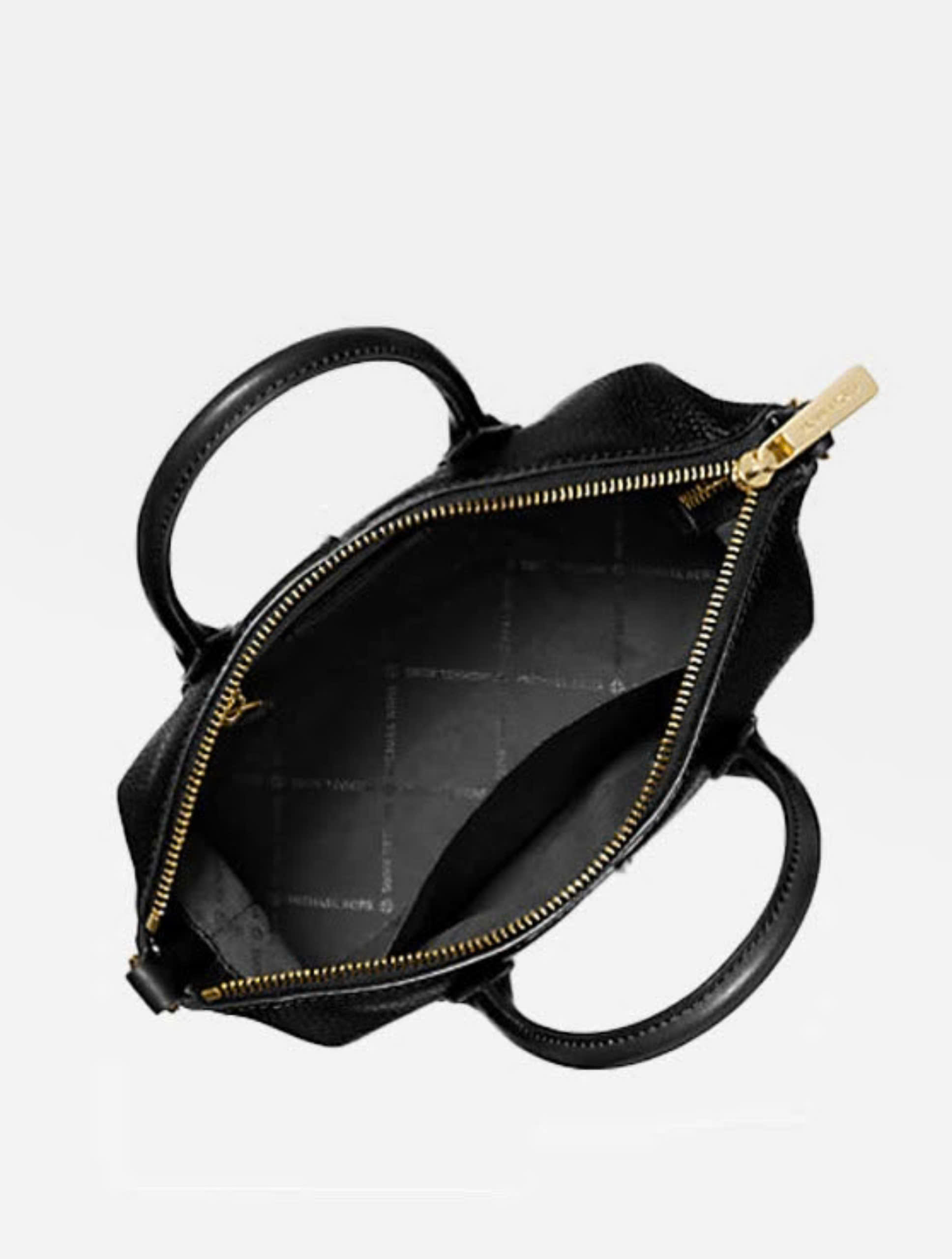 Túi Michael Kors Hyde 35S4G4 FS3L Lg Satchel Leather Black