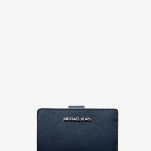 Ví Michael Kors 32S4S8ED6L Empire Md Snap Za Wallet Leather Navy