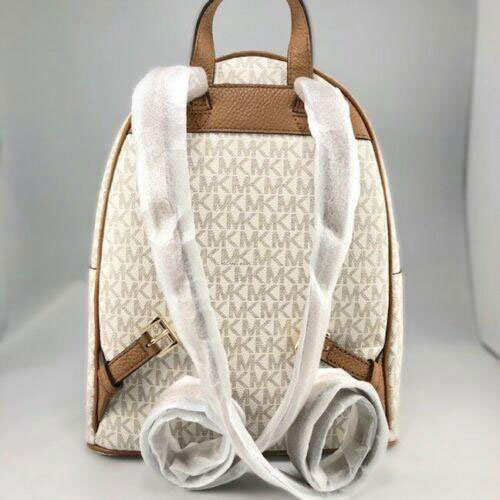 Ba lô Michael Kors cho nữ chính hãng Abbey Studded Vanilla Backpack