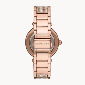 Đồng hồ Michael Kors MK6760 Women's Mindy Three-Hand Rose Gold-Tone Stainless Steel Watch