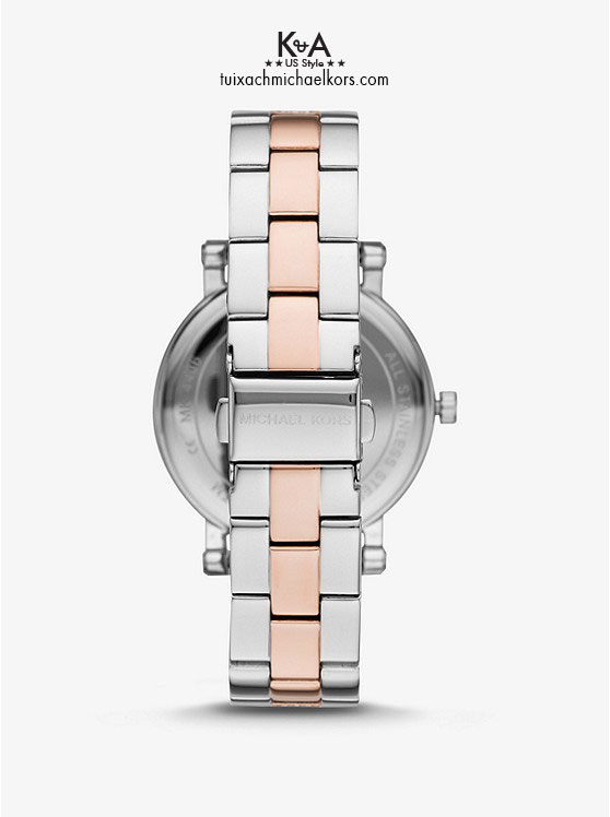 đồng hồ Michael Kors nữ chính hãng USA Norie Pave Two Tone Watch