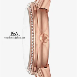 Đồng hồ Michael Kors nữ xách tay Mỹ Mini Alie Rose Tone Watch