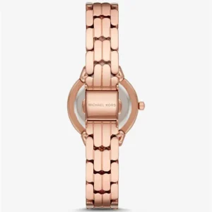 Đồng hồ Michael Kors nữ xách tay Mỹ Mini Alie Rose Tone Watch