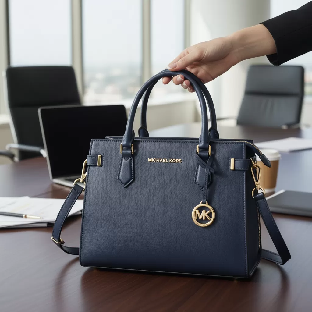 gemini_image_1770816393 Túi xách Michael Kors là phụ kiện biểu tượng cho sự thanh lịch của phái đẹp công sở