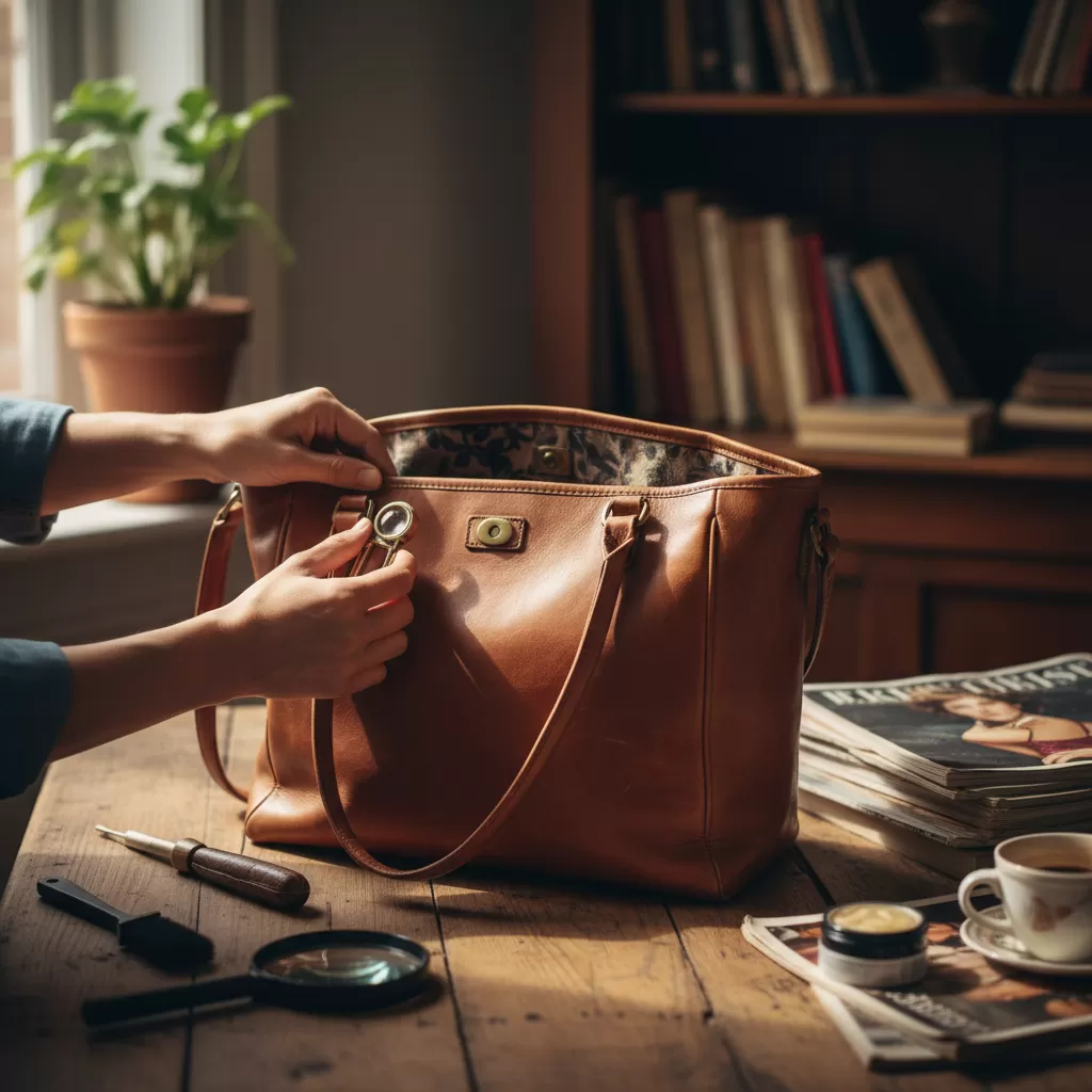 gemini_image_1770819751-1 Kiểm tra kỹ tình trạng túi giúp bạn tránh mua phải sản phẩm quá cũ hoặc hư hỏng