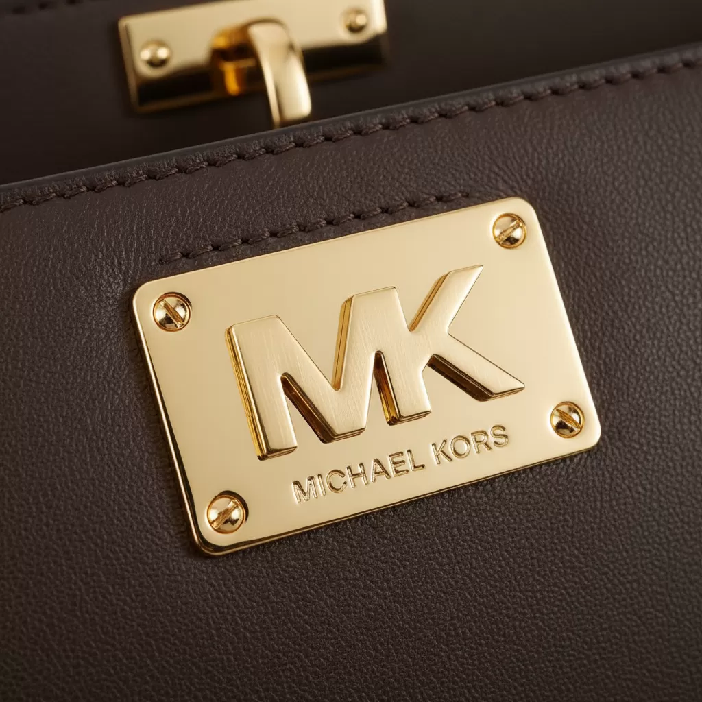 gemini_image_1770819751 Chi tiết kim loại và logo sắc sảo là dấu hiệu quan trọng để nhận biết hàng chính hãng