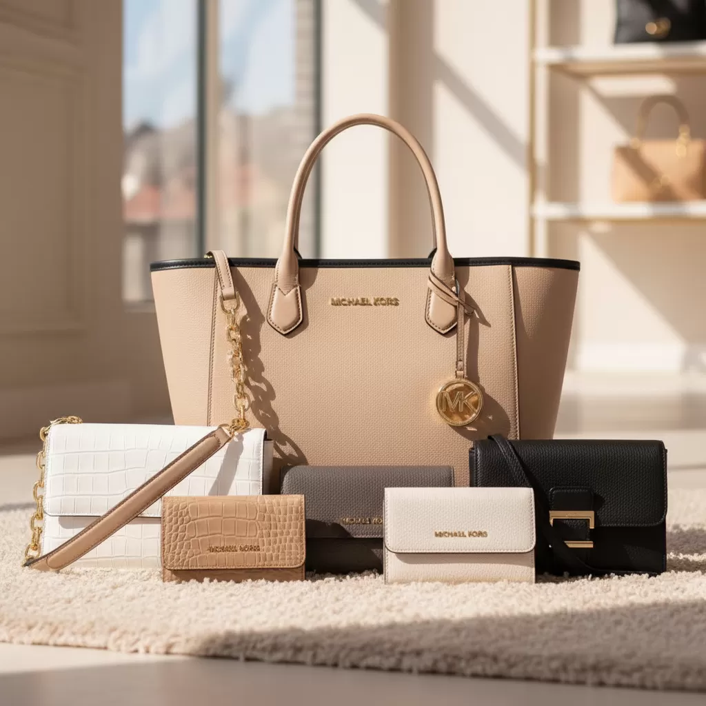 gemini_image_1770822774-1 Bảng màu trung tính giúp túi Michael Kors dễ dàng hòa hợp với mọi trang phục