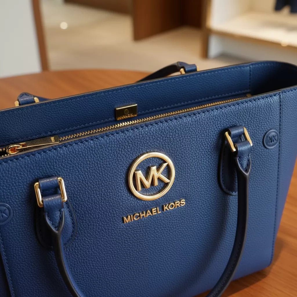 gemini_image_1770827909-1 Chất liệu da Saffiano đặc trưng tạo nên vẻ ngoài cứng cáp nhưng cần được phối đồ tinh tế để tránh bị già