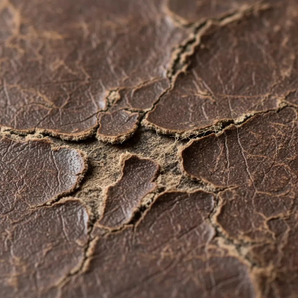 gemini_image_1770834387-1 Sử dụng hóa chất không phù hợp khiến bề mặt da túi xách bị nứt nẻ và bong tróc