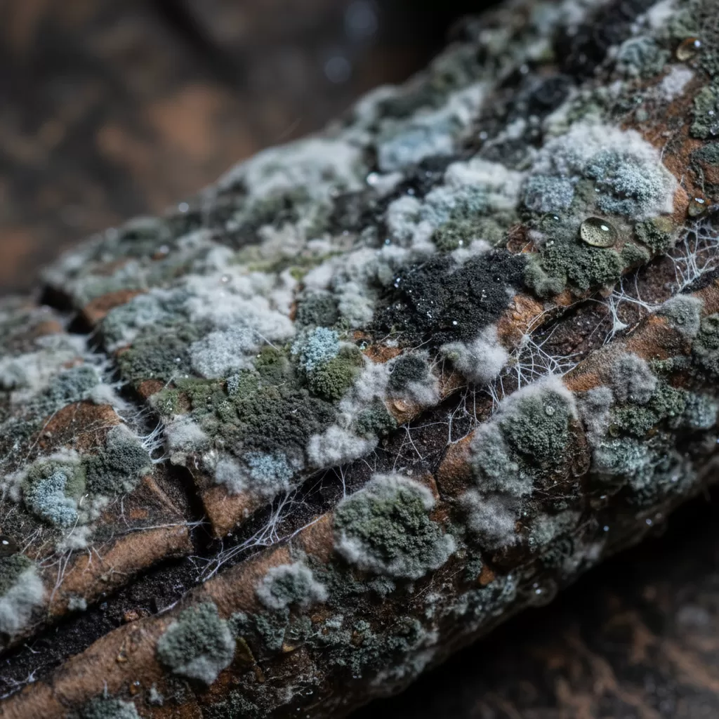 gemini_image_1770835005 Độ ẩm cao là nguyên nhân chính gây ra nấm mốc trên bề mặt và bên trong túi xách