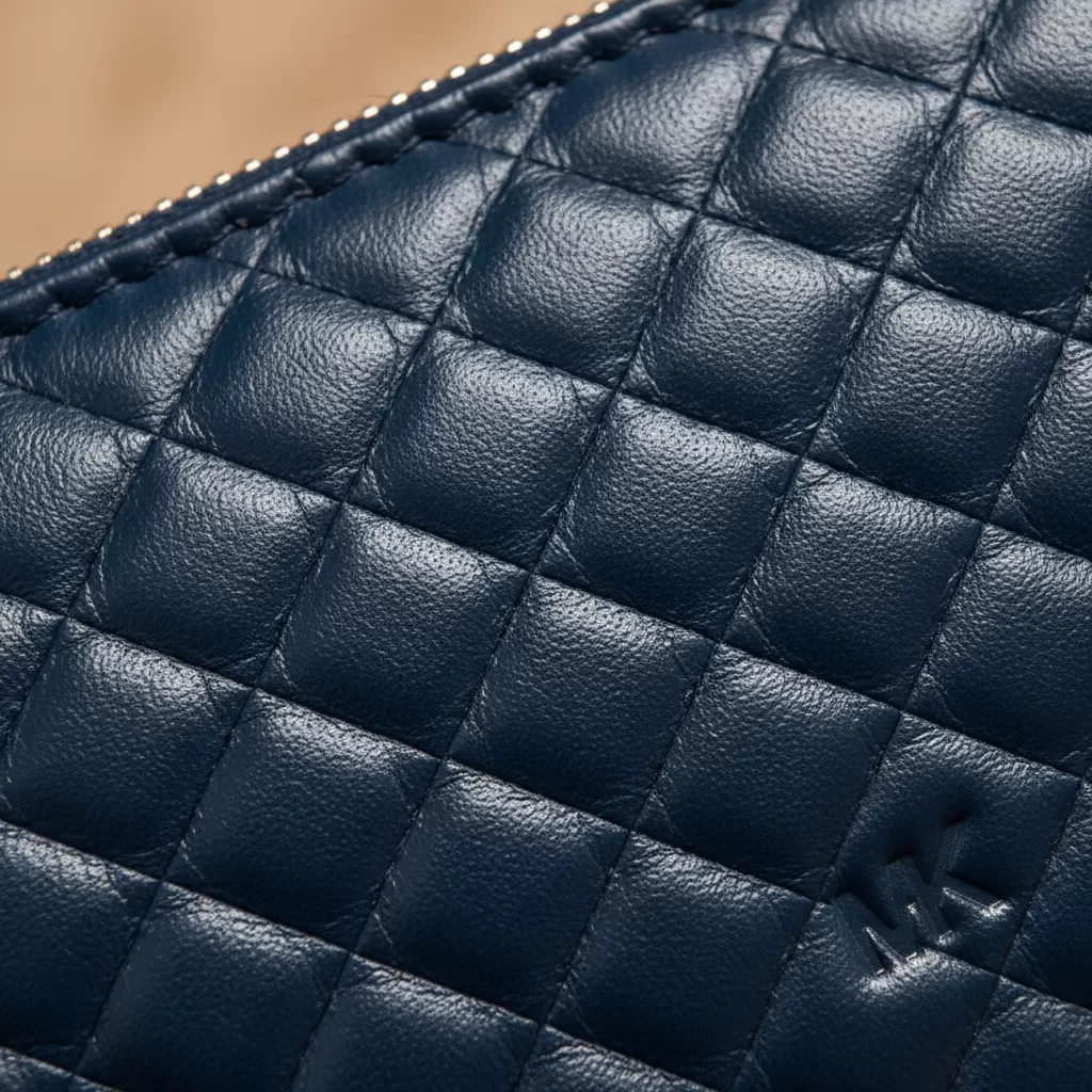 Chất liệu da Saffiano cao cấp của Michael Kors tượng trưng cho sự bền vững trong tình yêu