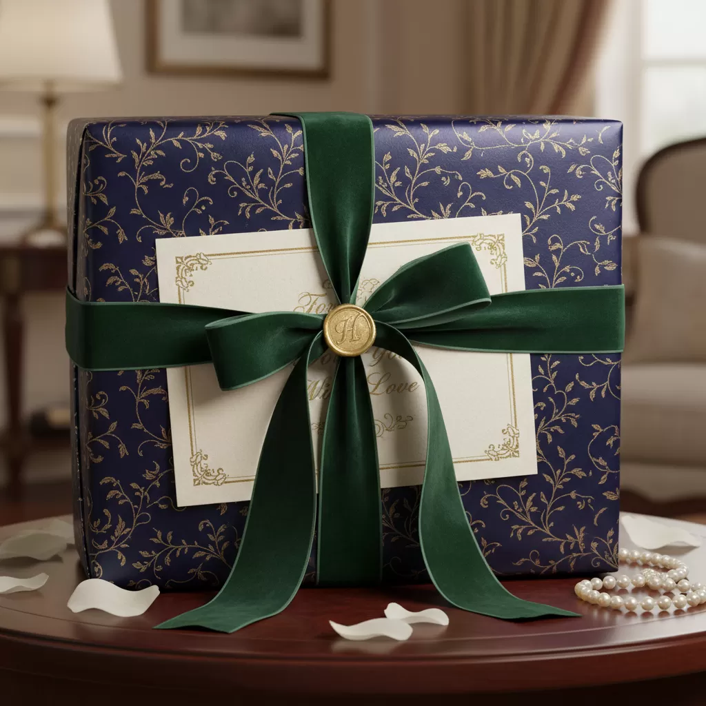 gemini_image_1770836842 Nghệ thuật đóng gói quà tặng tinh tế giúp nâng tầm giá trị món quà Michael Kors